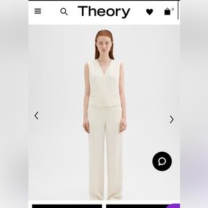 NWT Theory Wide leg pants size 4